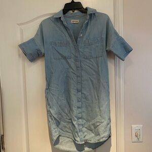 Madewell chambray dress